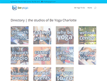 Tablet Screenshot of beyogaclt.com